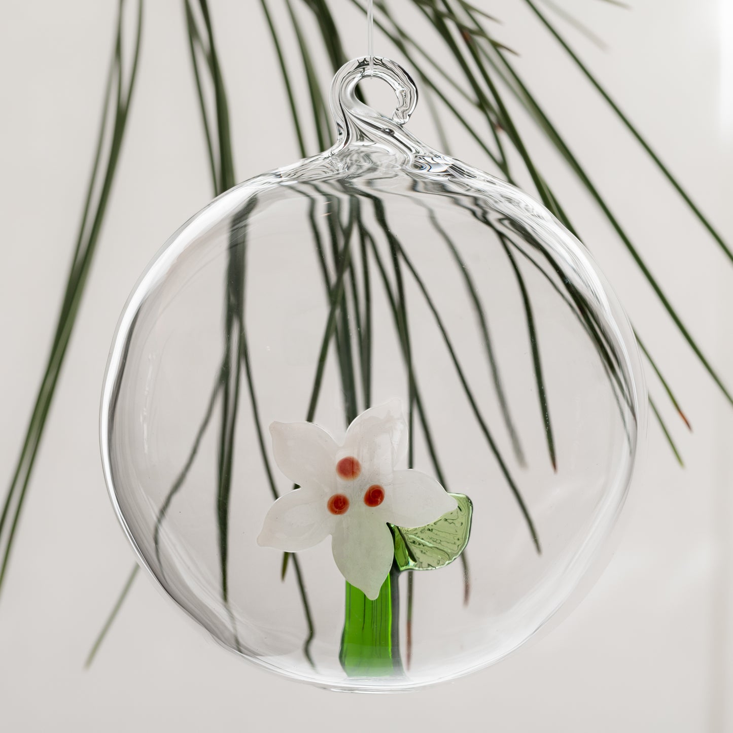 Ichendorf Milano White Christmas Star Ornament