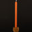 Orange Danish Eco-Friendly 100% Vegetable Wax Taper Candle (12")