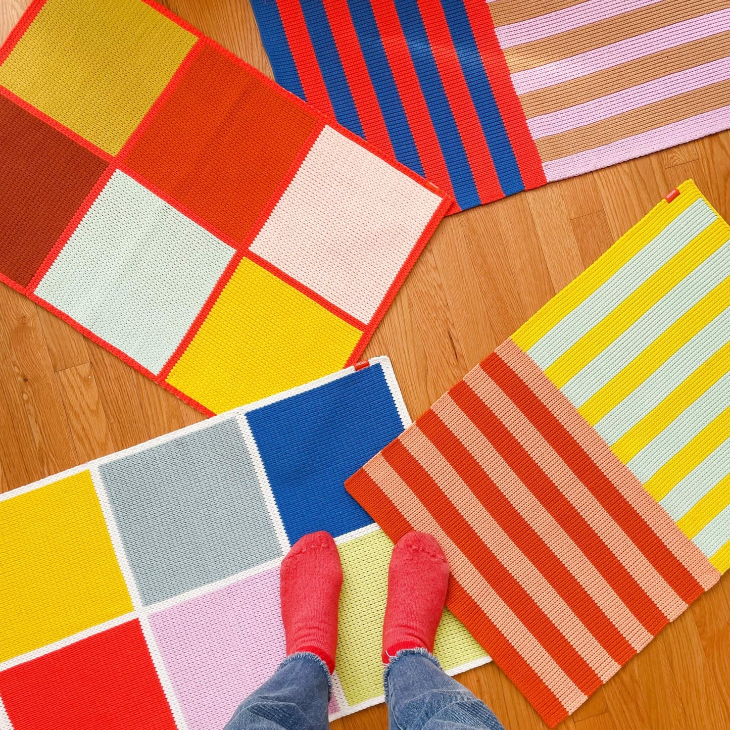 Color Story Mini Rug: Rainbow