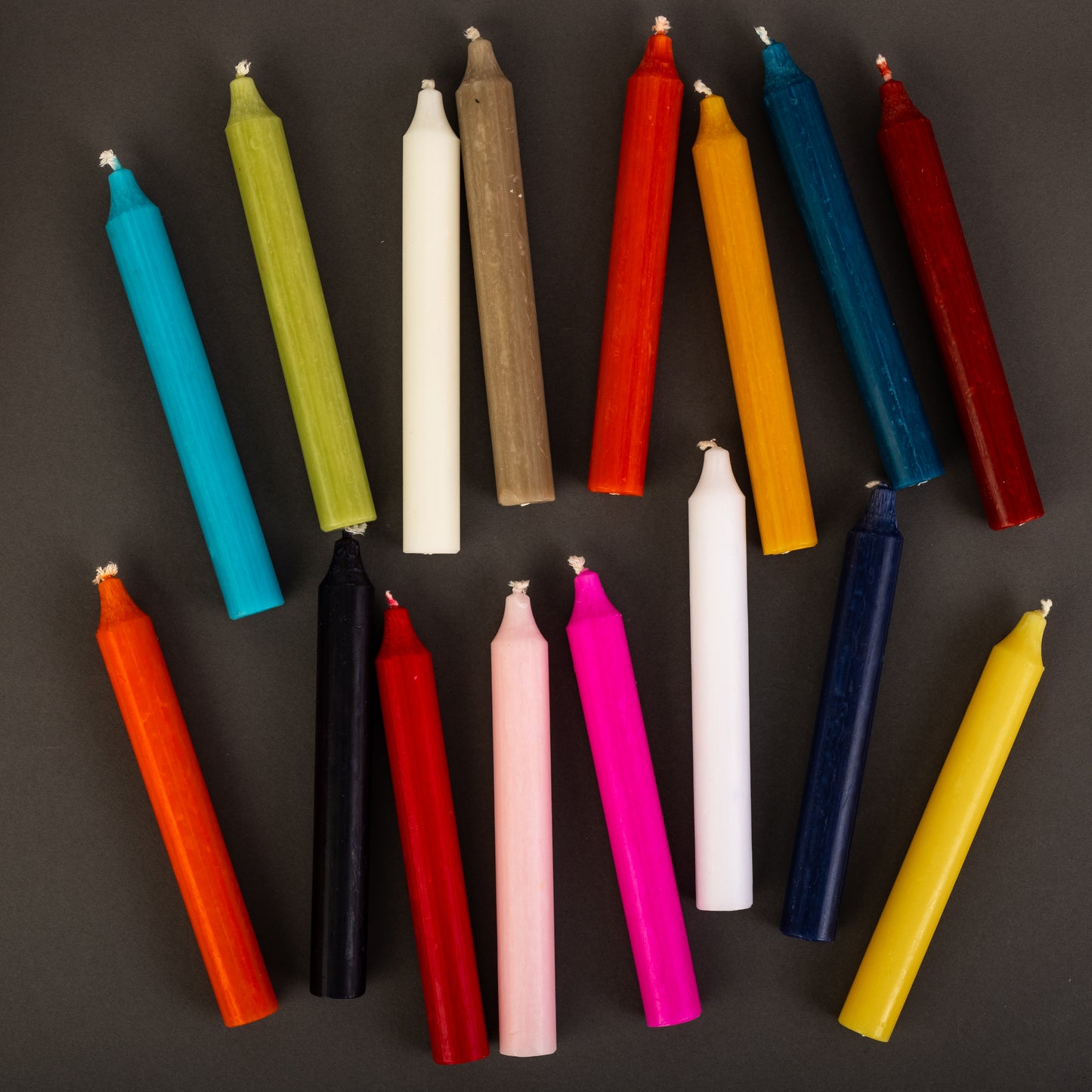 Florentine Clay Danish Kiri Taper Candle (7")