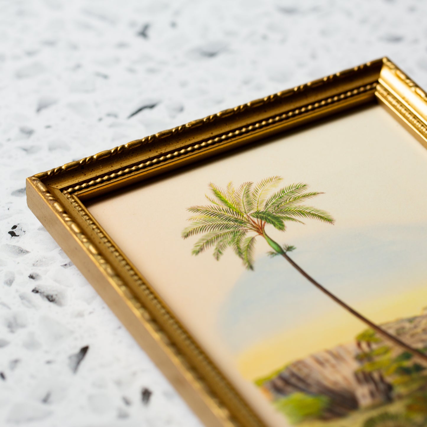 Palmarum in Gold Ornate Frame