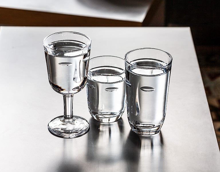 Glass Face Wine Glass (6 oz)