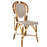 White, Grey, Black Mediterranean Bistro Chair (P)
