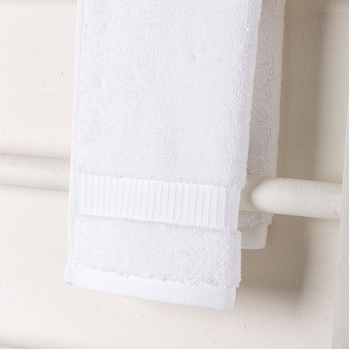 White Hilda Hand Towel