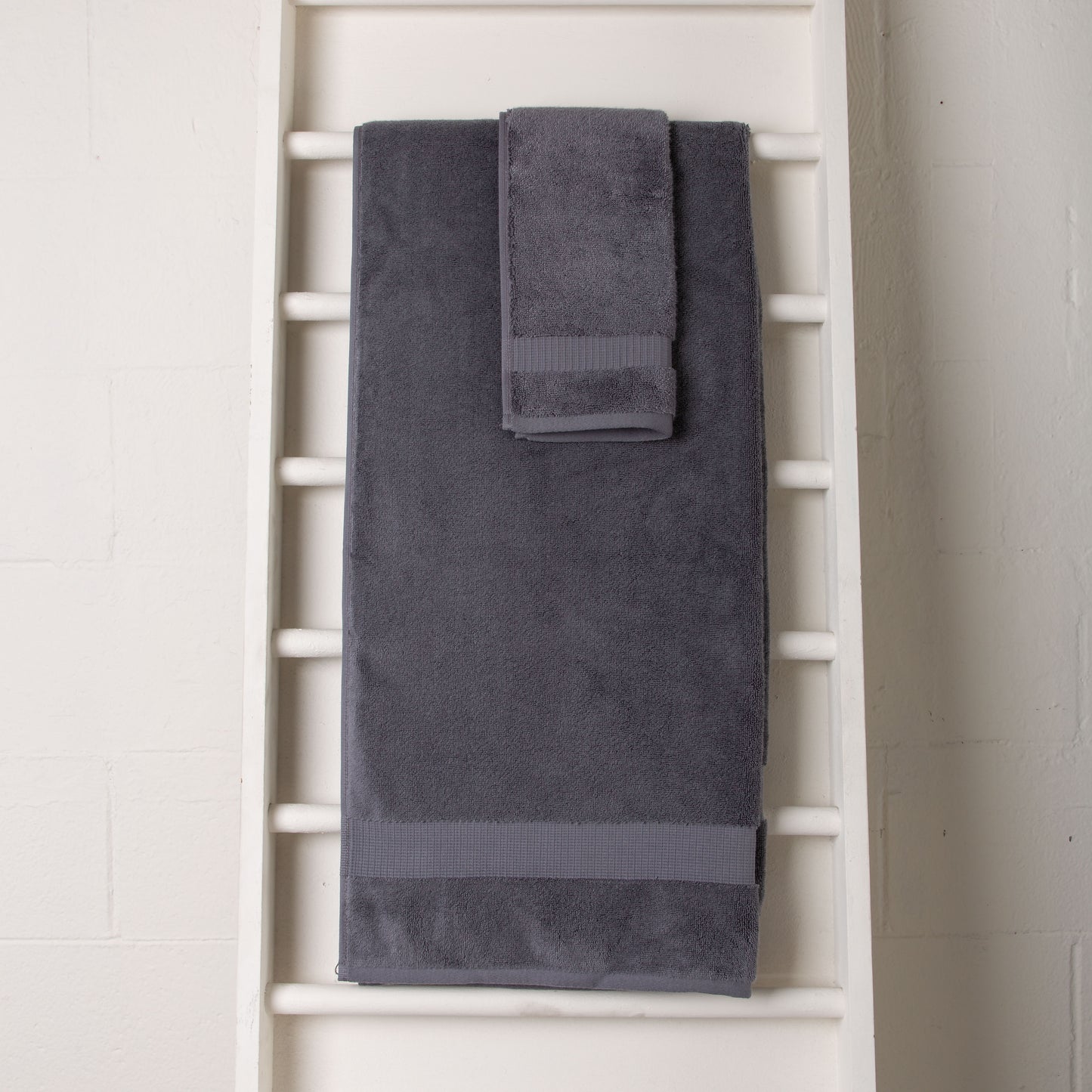Grey Hilda Bath Towel