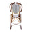 White Black Grey Mediterranean Bistro Chair (39)