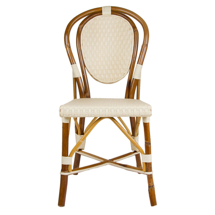 Cream Mediterranean Bistro Chair (B)