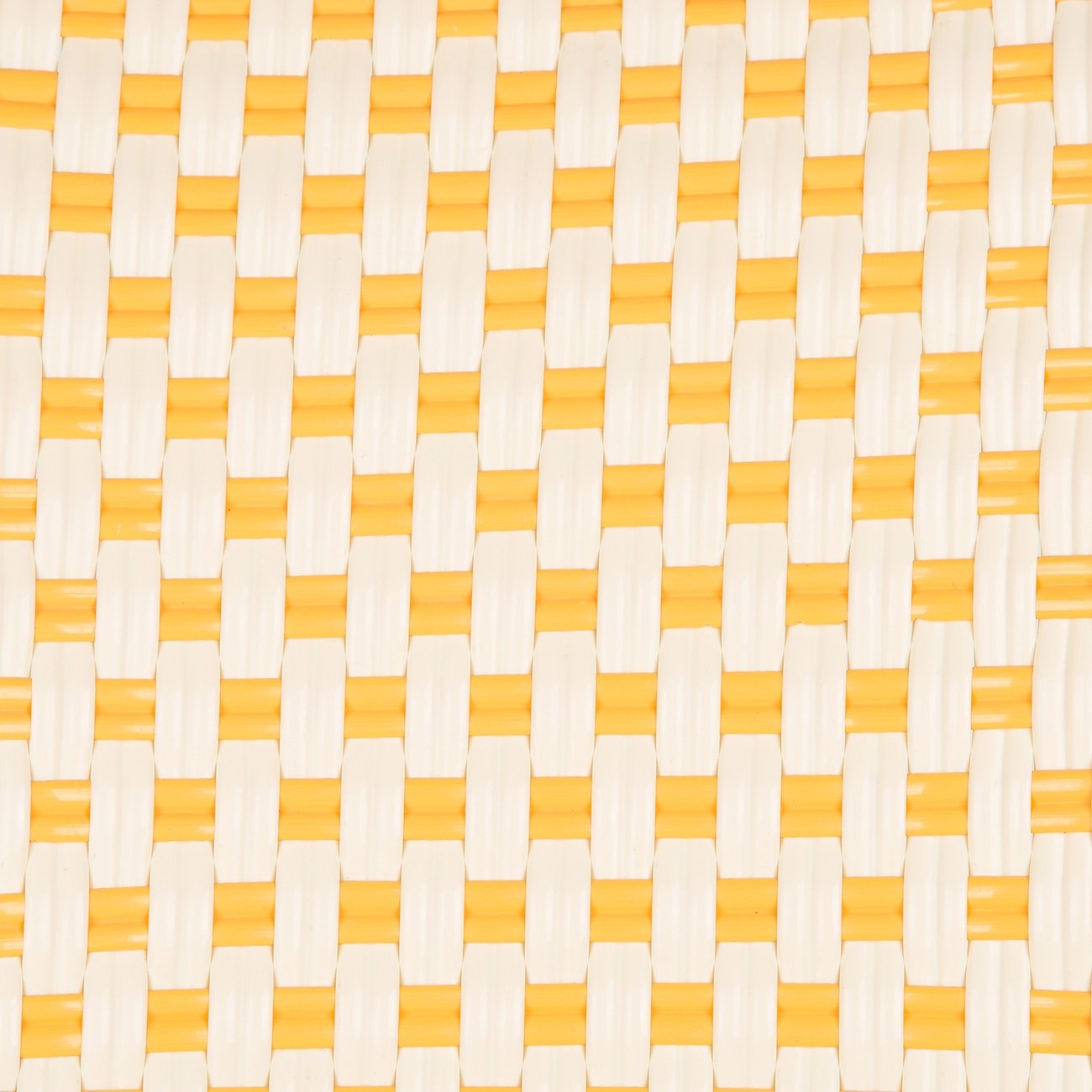 Cream & Orange Mediterranean Bistro Chair (E)