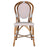 Grey & Pink Mediterranean Bistro Chair (ELI)