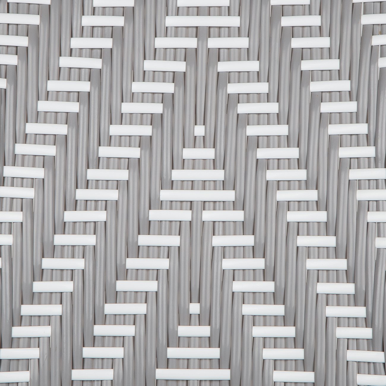 Grey & White Mediterranean Bistro Chair (L)