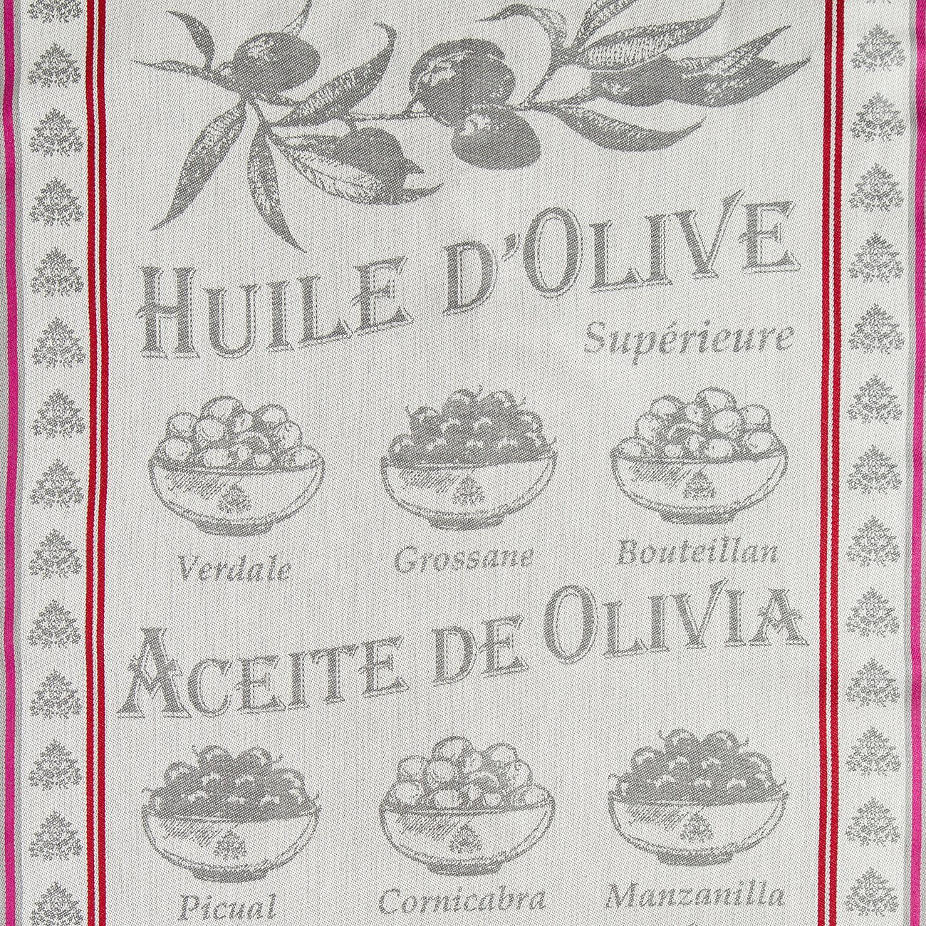 Huile d'Olive French Kitchen Towel