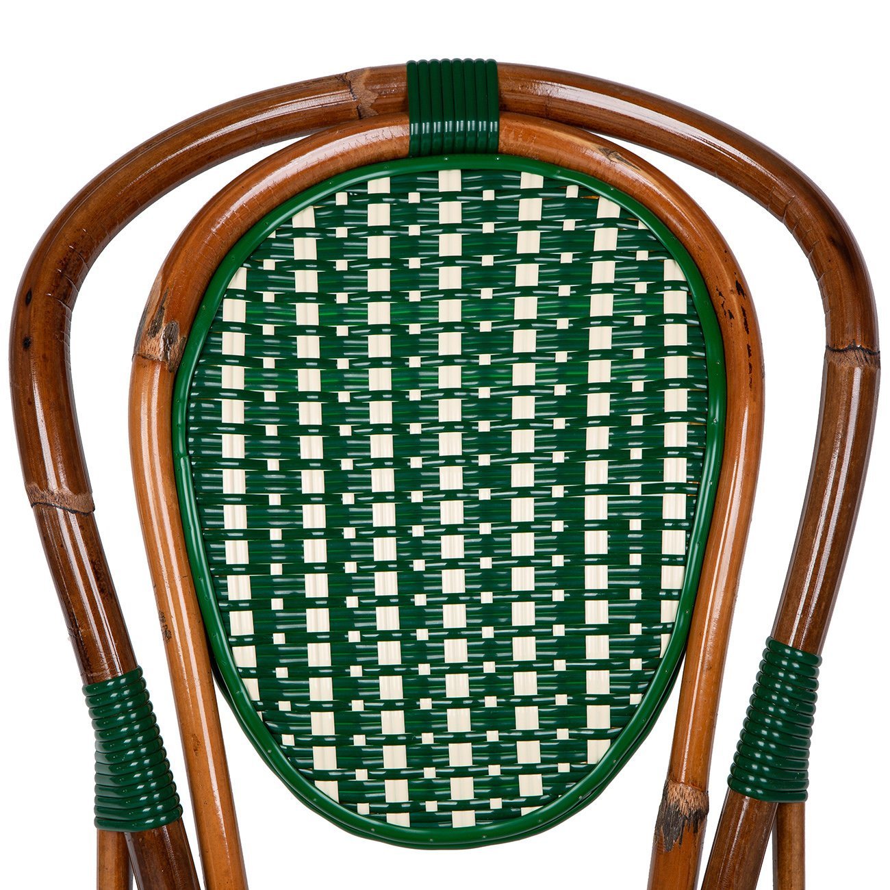 Green and Cream Mediterranean Bistro Chair (Margaux)