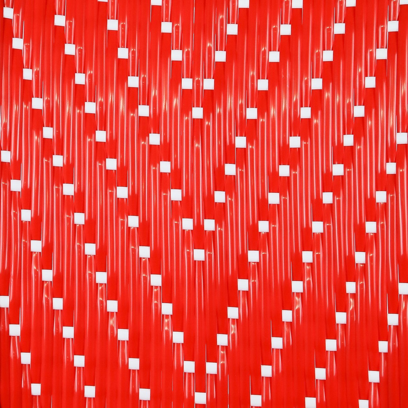 Red & White Mediterranean Bistro Chair (L)