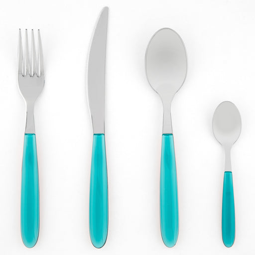 Aqua 24 Piece Italian Place Setting