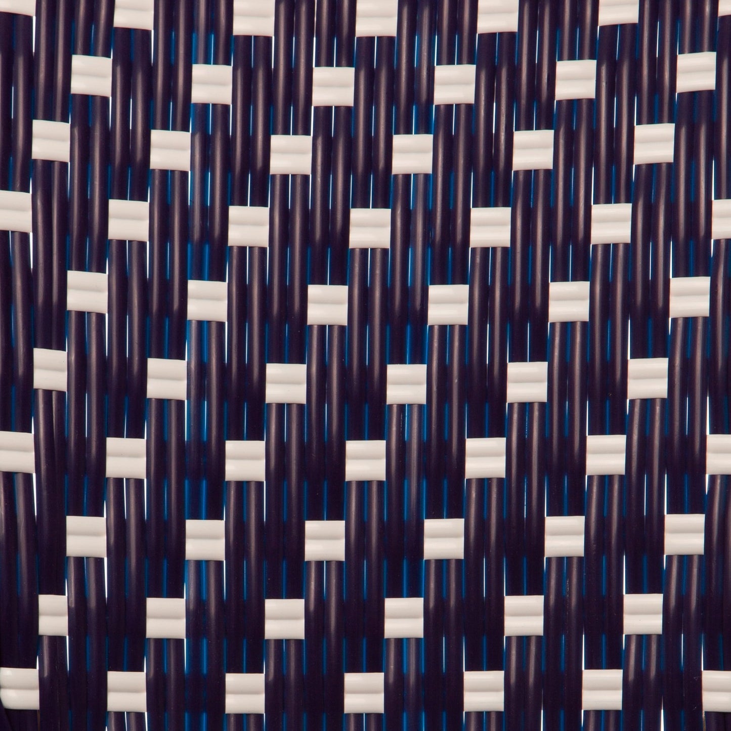 Dark Blue and White Mediterranean Bistro Chair (10-gros)