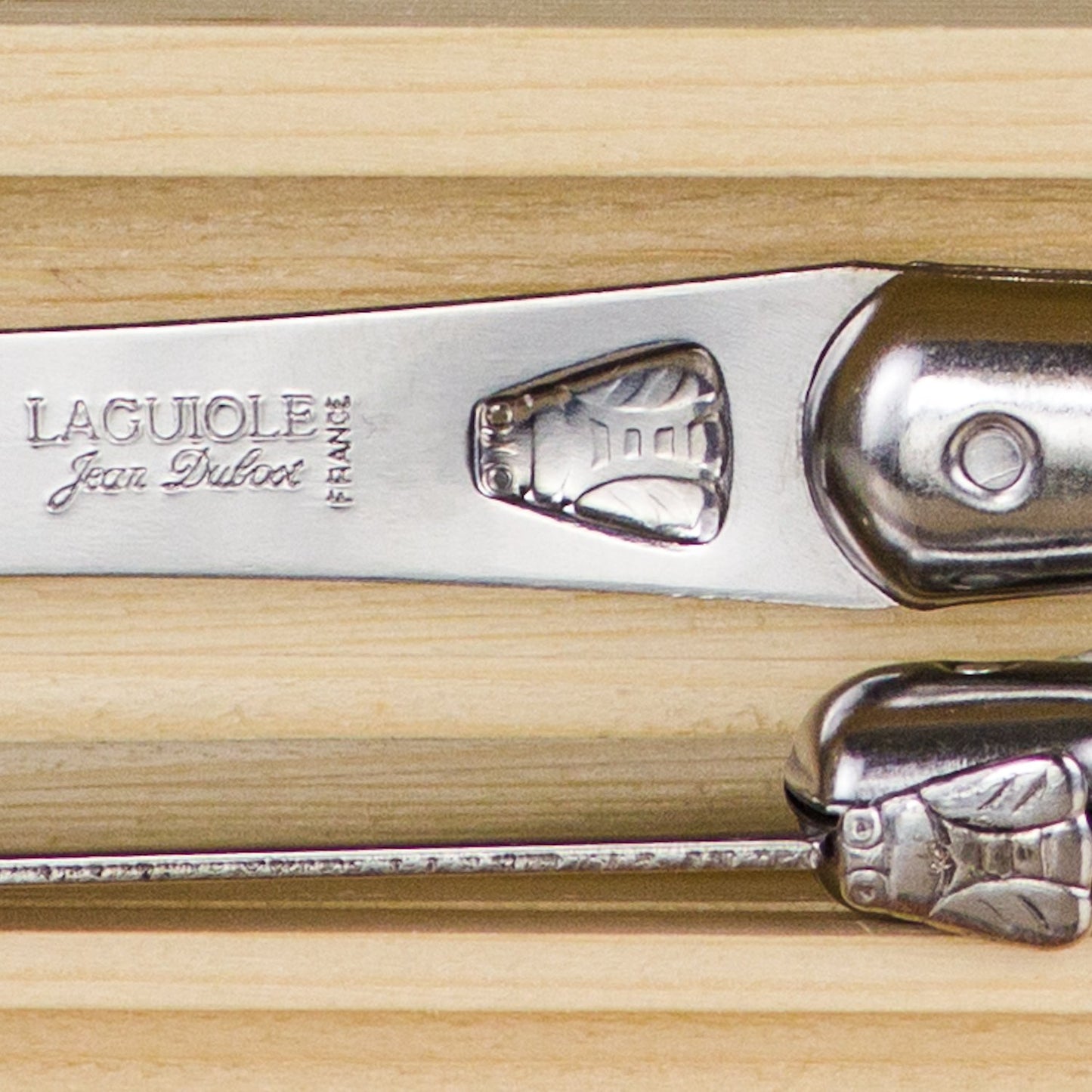 Grey Laguiole Carving Set