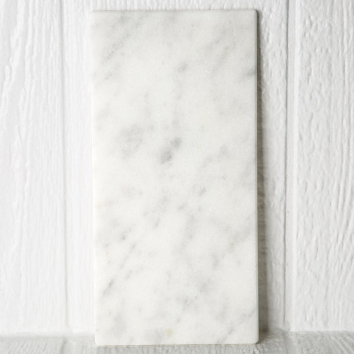 Medium White Marble Rectangular Board