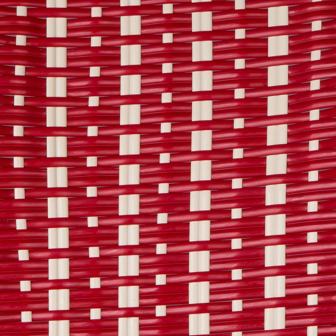 Red and Cream Mediterranean Bistro Wrap Back Chair (MAR)