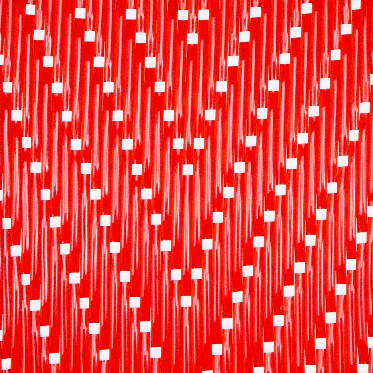 Red & White Mediterranean Bistro Chair (L)