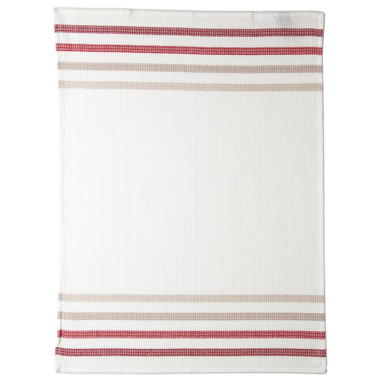Red Set of 3 Cuisine Towels