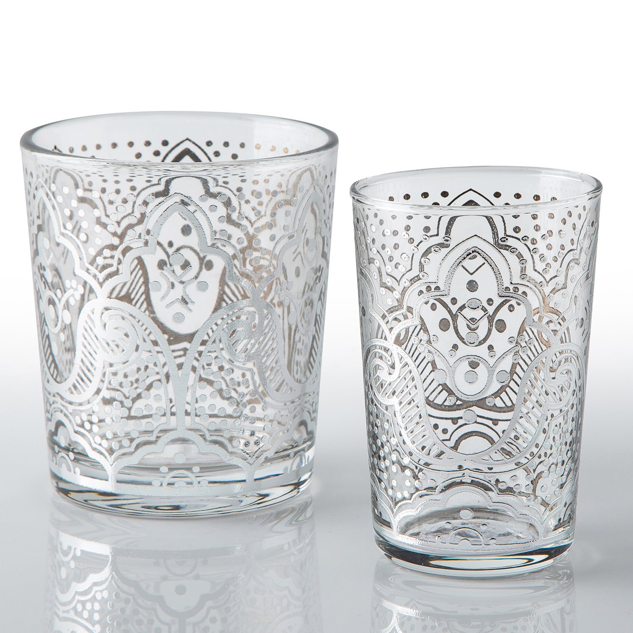 Silver El Kef Moroccan Tea Glass (Small)