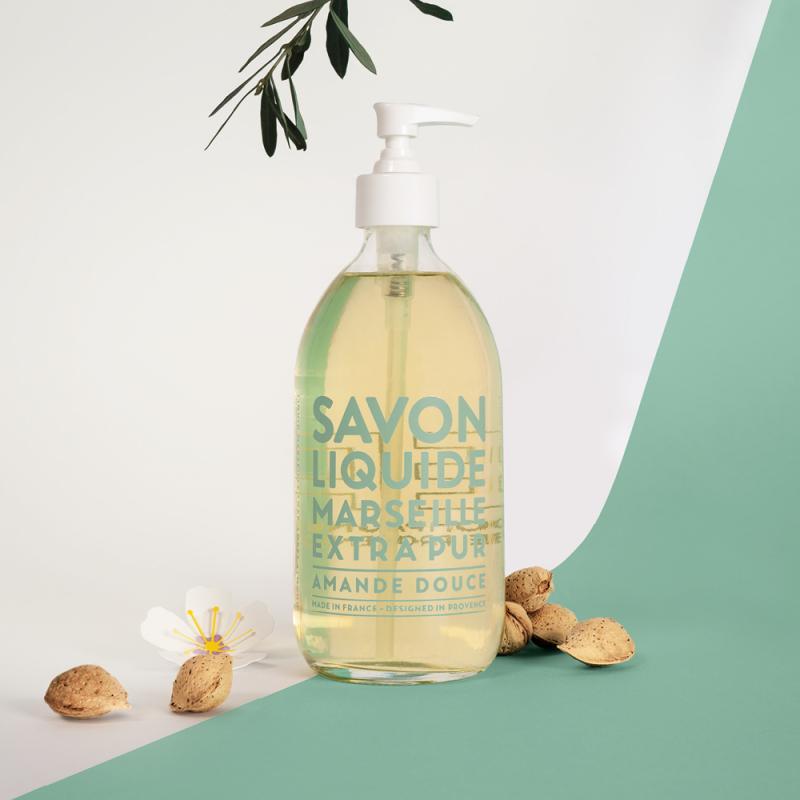 Sweet Almond Liquid Marseille Soap 16.7oz