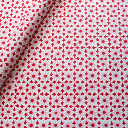 Wrapping Paper Alhambra Red And Pink