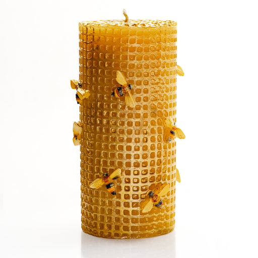 Large Honeycomb and Bees Candle (made in Italy)