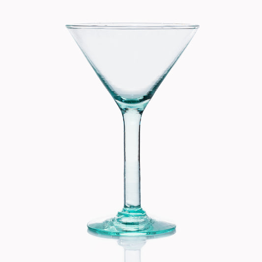 Handmade Bolivian Recycled Martini Glass