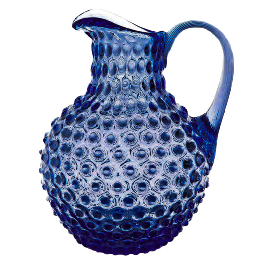 Cobalt Blue Hobnail Pitcher (2L)
