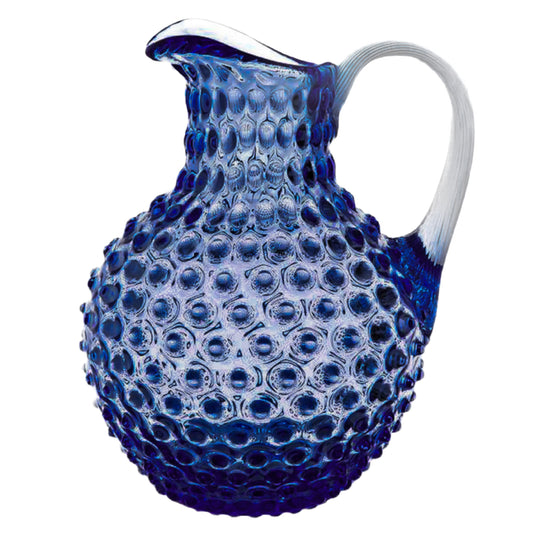 Cobalt Blue Hobnail Pitcher (2L)