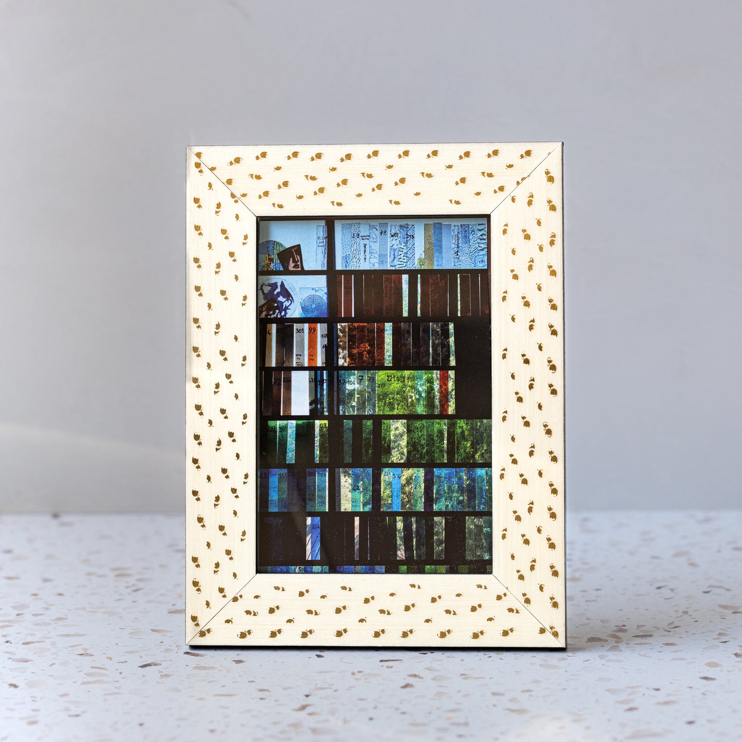 Attico Handmade Marquetry Picture Frame (4x6")