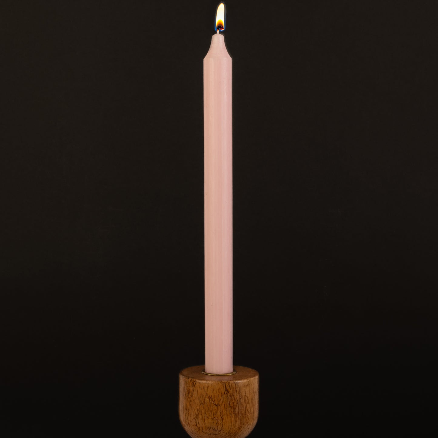 Light Pink Danish Kiri Taper Candle (12")