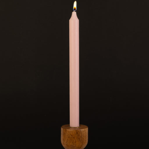Light Pink Danish Kiri Taper Candle (12")