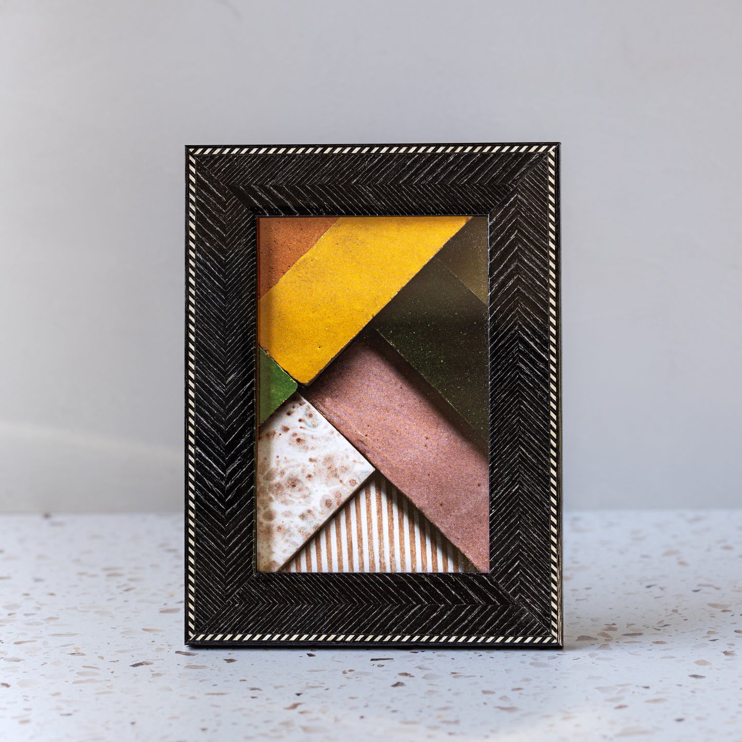 Wenge Handmade Marquetry Picture Frame (4x6”)