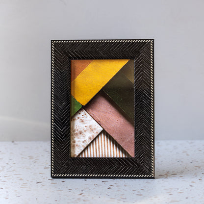 Wenge Handmade Marquetry Picture Frame (4x6”)