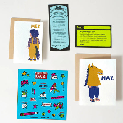 Hey Horses Letter Writing Write Me Back Pen Pal Kit
