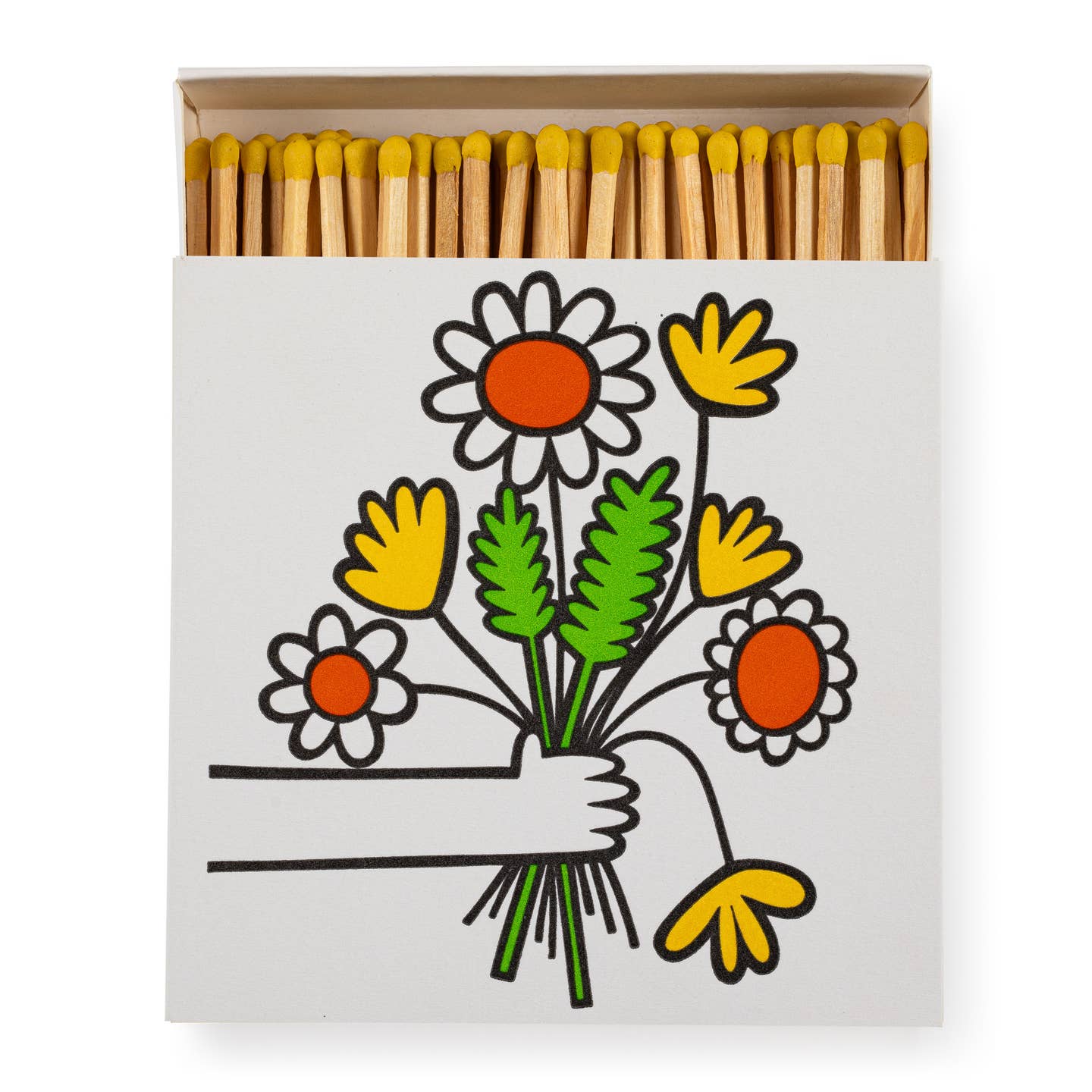 Bunch Of Flowers Matches Sustainable Matches & Matchbox