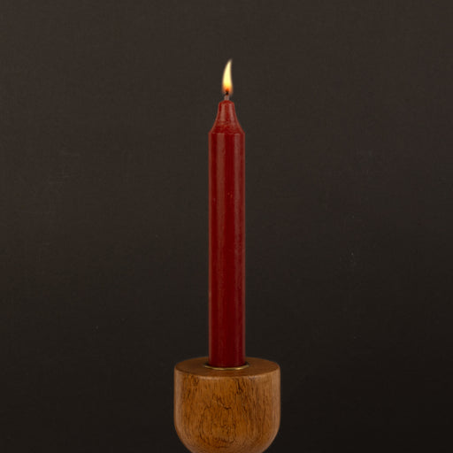 Florentine Clay Danish Kiri Taper Candle (7")