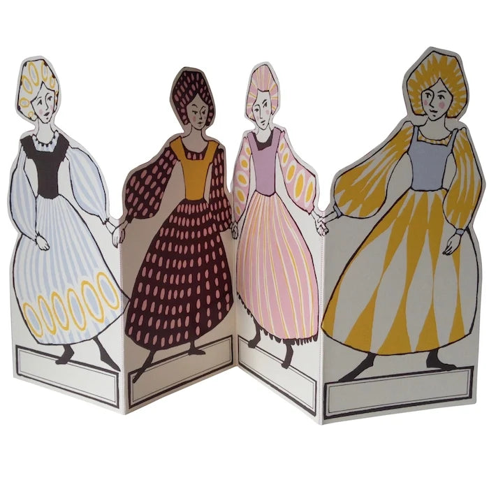 Special Fold Out Card Ballets Russes