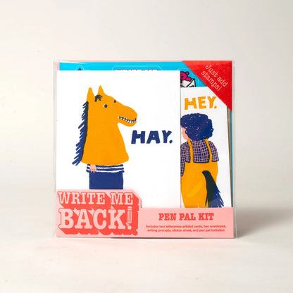 Hey Horses Letter Writing Write Me Back Pen Pal Kit