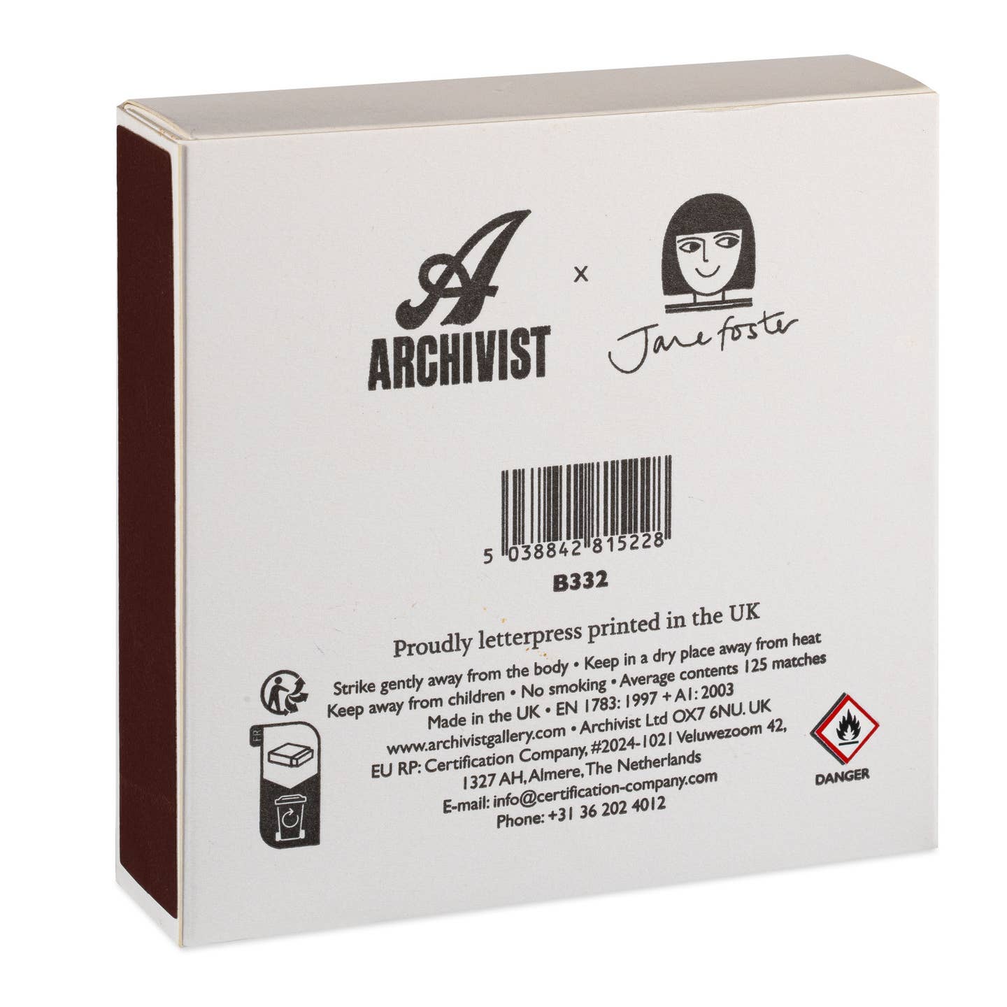 Bunch Of Flowers Matches Sustainable Matches & Matchbox