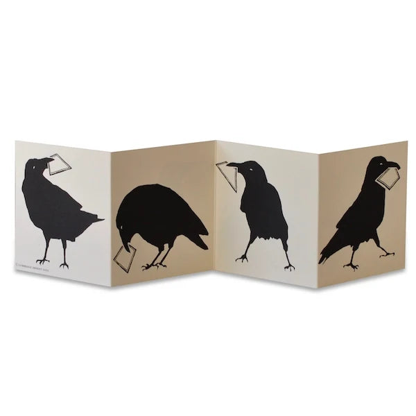 Fold Out Card Parliament Of Crows