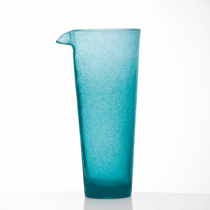 Turquoise Memento Glass Jug