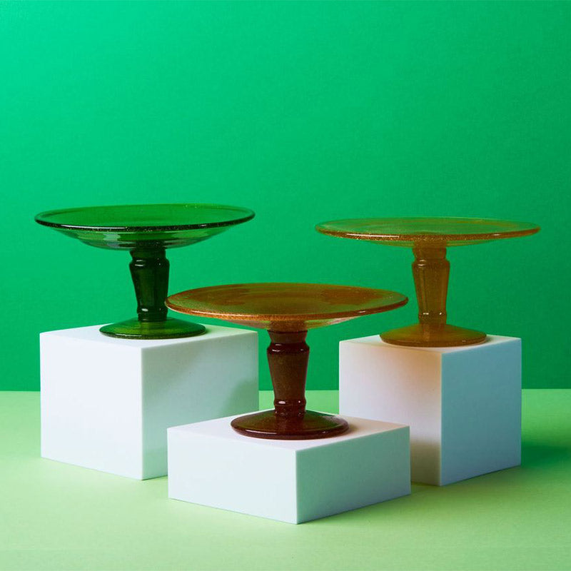 Amber Memento Small Glass Stand