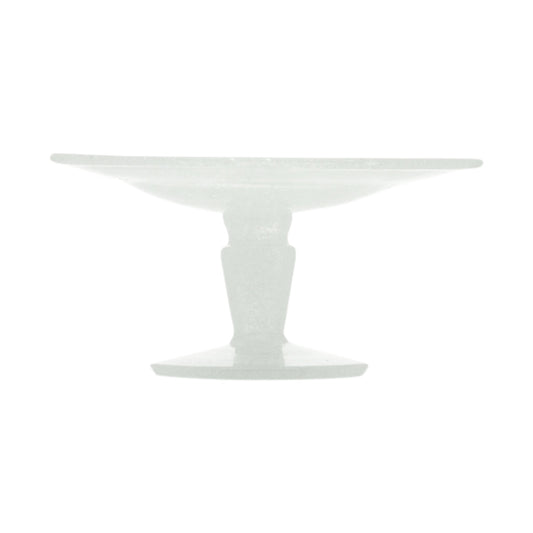 White Transparent Memento Small Glass Stand