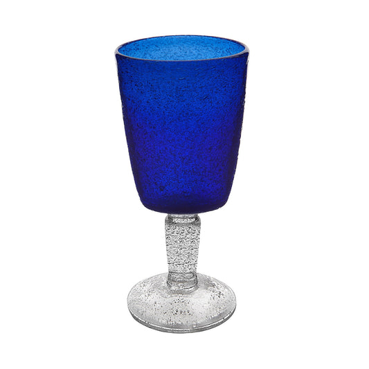 Blue Velvet Memento Goblet Glass - Maison Midi