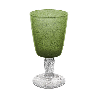 Olive Memento Goblet Glass