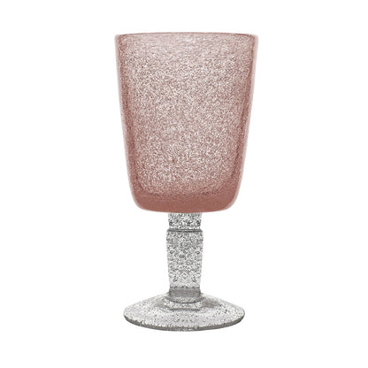 Peach Memento Goblet Glass