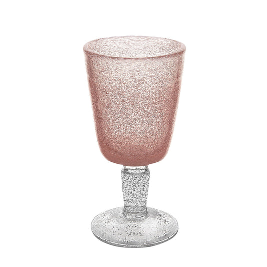 Peach Memento Goblet Glass - Maison Midi